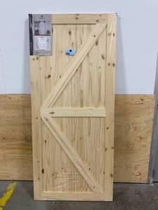 lot 115 image: COLONIAL ELEGANCE Artisan Barn Door