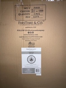 FIRSTIME 27 IN. MULTI-COLOR OVERSIZED CARLISLE GEARS WALL CLOCK. SEE PICTURES