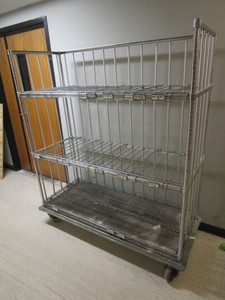 METRO ERECTA SHELVING CART, NSF APPROVED