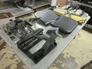 ASSRTD. OFFICE SUPPLIES, HEAVY-DUTY STAPLERS, PUNCHES, DESK FOOT RESTS, CALCULATORS, MORE