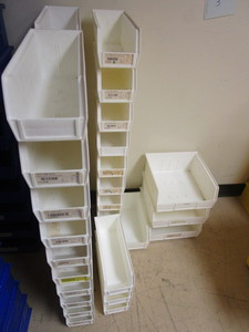 AKRO-STYLE BINS, ASSRTD. SIZES