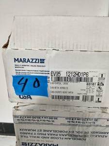 MARAZZI Eclectic Vintage Charcoal Concrete 12 in. x 12 in. Porcelain Floor and Wall Tile (14.55 sq. ft.  case)