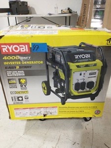 RYOBI 4000-Watt Gasoline Powered Digital Inverter Generator