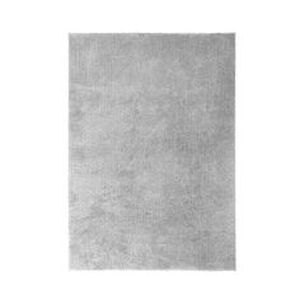 Bazaar Piper Gray 5 ft. x 7 ft. Solid Polyester Area Rug