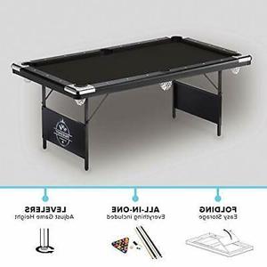 Trueshot 6 ft. Foldable Billiard Table