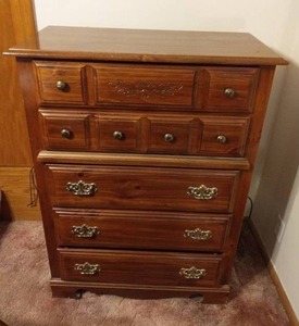 Five Drawer Tallboy Chest