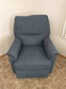 Blue Reclining Chair
