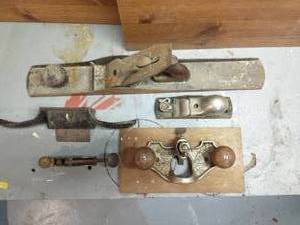 Collection Of Five Old Tools