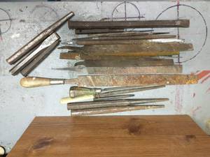 Collection Of Files Nail Punches And More