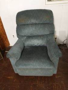 Blue Reclining Chair