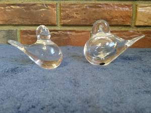 Two Crystal Birds