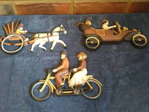 Three Vintage Wall Dcor
