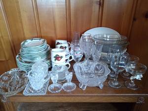 Collection of Glassware and Dishes