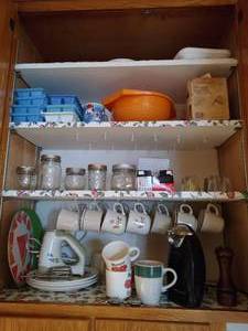 Contents of Kitchen Cabinets