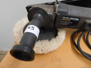 lot 45 image: Sears Craftsman Industrial 7 Angle Grinder