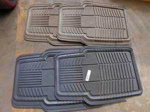 lot 83 image: Grey & Tan Vehicle Mats