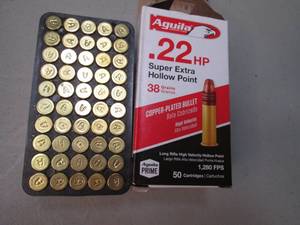 Aguila .22HP Super Extra Hollow Poi...
