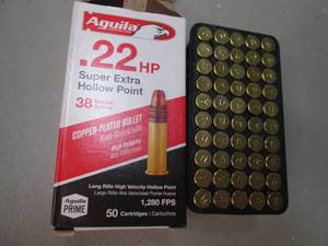 Aguila .22HP Super Extra Hollow Poi...