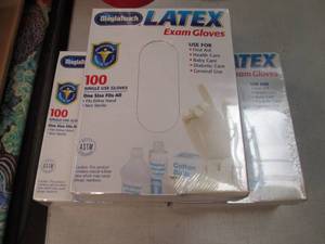 Lot of 3 New boxes Latex  Exam glov...