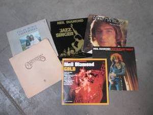 Vintage Record lot including Neil D...