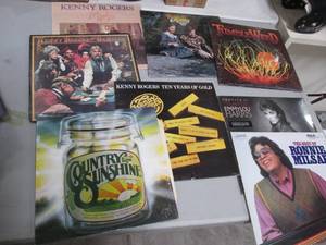 Lot of Vintage Records. Mostly Coun...