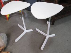 Lot of 2 adjustable height triangle...