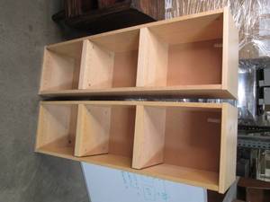 Set of 2 media storage units with a...