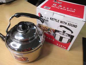 4L Capacity Stainless Steel Whistli...