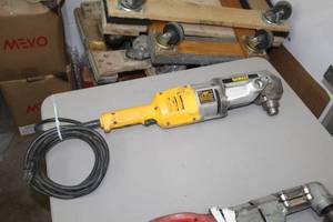 lot 349 image: DeWalt Right Angle Drill 12 DW124