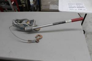 lot 355 image: Cable Winch with Hook