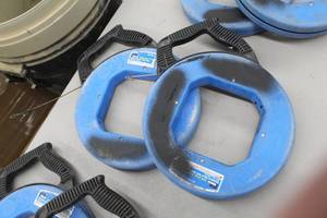lot 399 image: Lot of (2) Ideal Tuff Grip Fish Tape 240L
