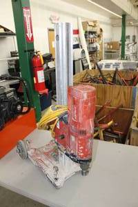 lot 463 image: Hilti Concrete Drill DD-160E  with Stand DD-R100-S