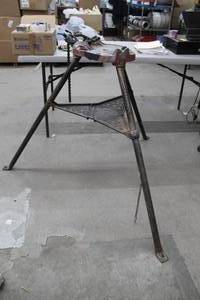 lot 477 image: Ridgid Tristand No. 450 18 to 5 53Lx48Wx35H