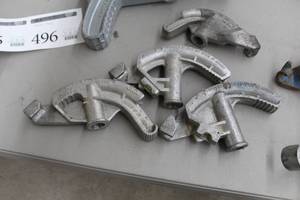 lot 497 image: Lot of (4) Pipe Bender Head