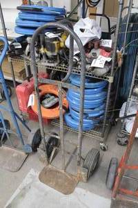 lot 688 image: Hand Truck 2-wheel Grey 21Wx16Dx51H
