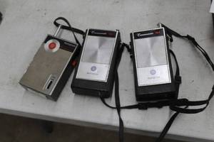 lot 766 image: Lot of (3) Vintage Westinghouse Communicator TR-1
