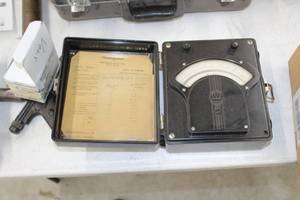lot 774 image: Vintage Westinghouse Type PX-5 Portable Millivolt  with Case