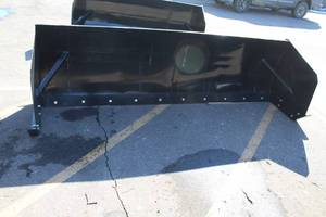 lot 518 image: 10 Snow Pusher (Skid Steer Attachment)
