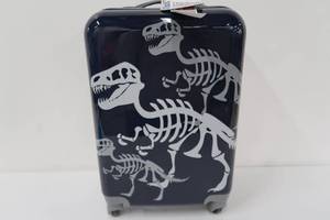 lot 608 image: Crckt 20 Kids Hardside Carry On Spinner Suitcase - Dino Bones