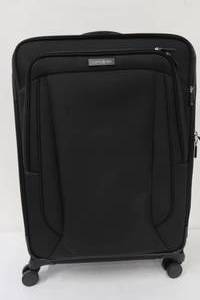 lot 615 image: Samsonite Sahora Soft Shell Check Piece Luggage - Black