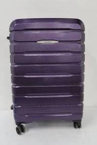 lot 633 image: Samsonite Tech 2.0 Hardside Expandable 27 Luggage with Spinner Wheels - Purple