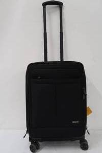 lot 646 image: Kirkland Signature Softside 22 4 Wheel Carry On Luggage - Black