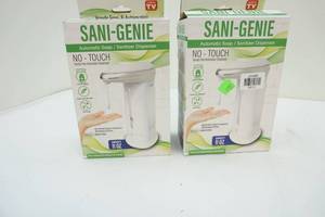 Automatic soapsanitize dispenser