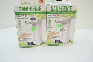 Automatic soapsanitize dispenser
