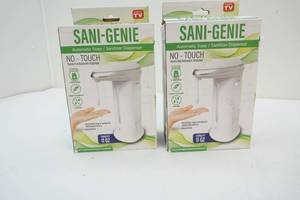 Automatic soapsanitize dispenser