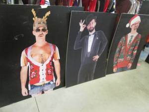 (3) Photo Cardstock Display Prints ...