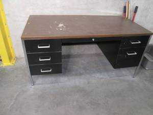 Metal Office Desk 60 X 30 X 29 ...