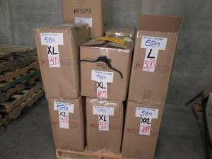 Pallet of BlackSilver Plastic Hang...