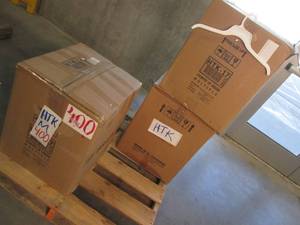 (3) Large Boxes of Heavy Duty White...