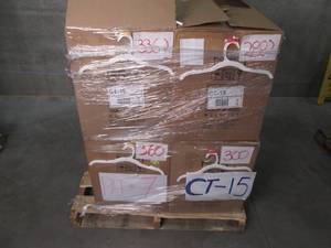 Pallet of (7) Boxes Full Plastic Ha...